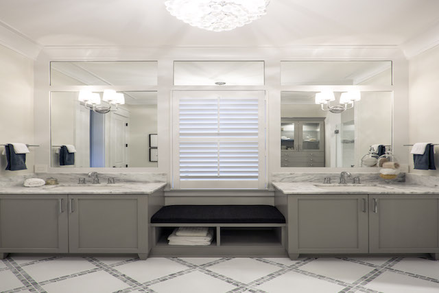 The Tangier Model Home Bathroom in Riverlights Wilmington, NC