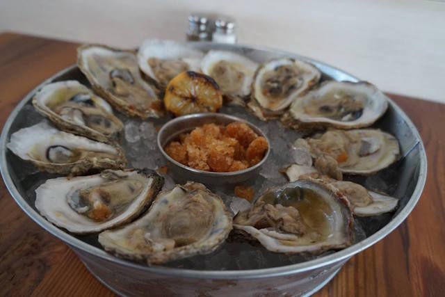 Tray of Oysters