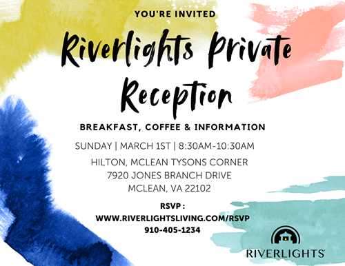 Riverlights Private Reception banner