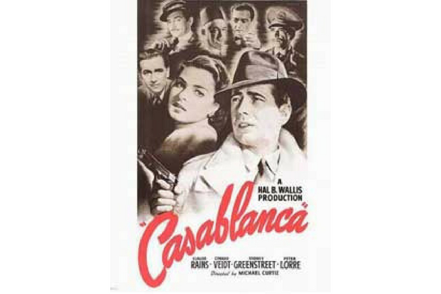 Casablanca movie poster