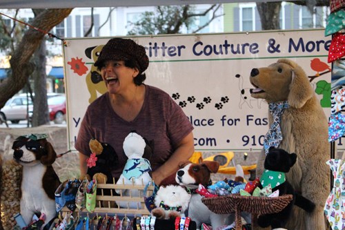 Critter Couture & More vendor at Marina Village Night Market