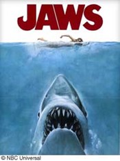 Jaws movie sign