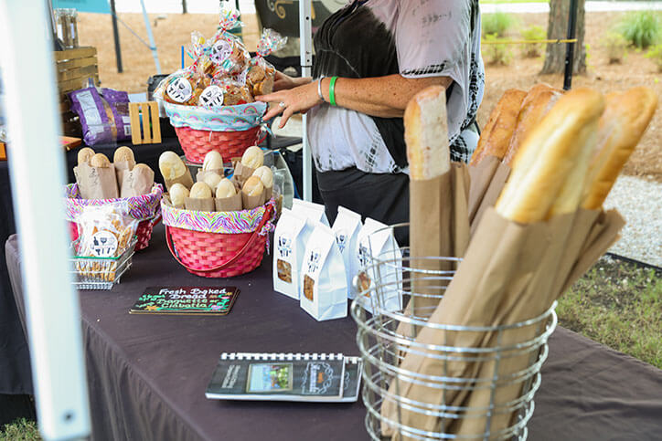 Baked goods at Riverlights Farmers Market