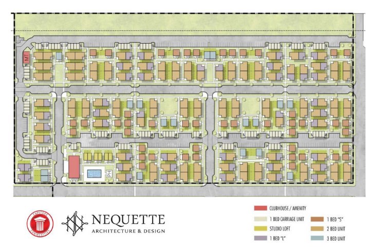 Rendering of Capstone cottages planned for Riverlights.