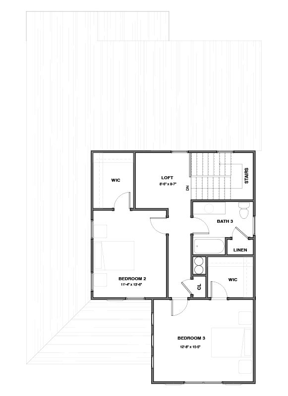 New Leaf Gates Second Floor Floorplan