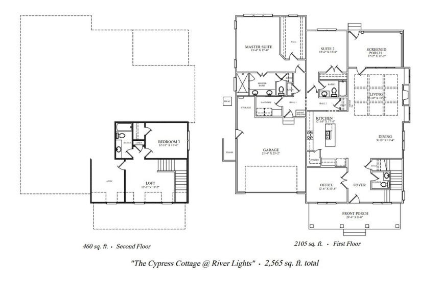 Cypress Cottage floor plan