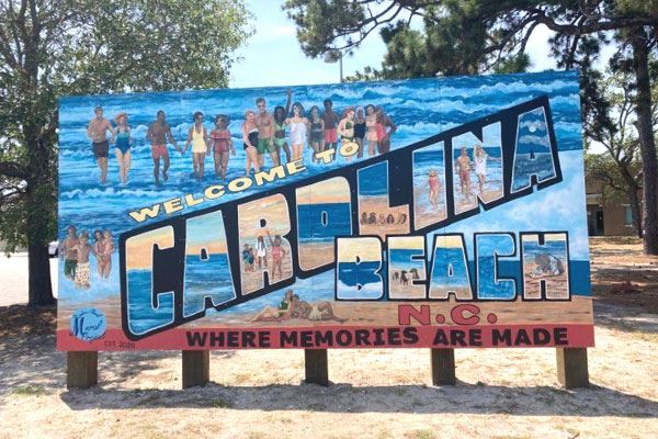 Carolina Beach mural