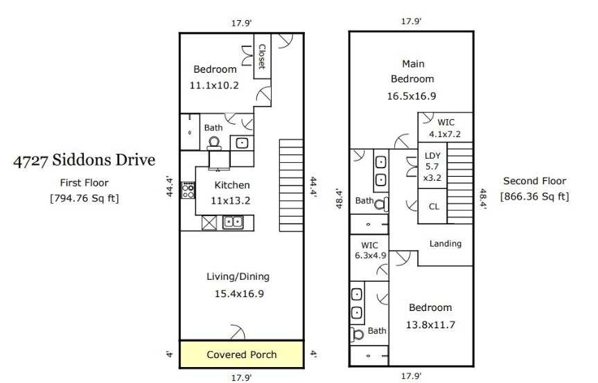 Skiff floorplan