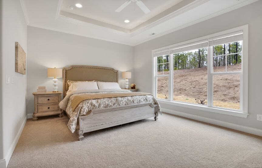 Linville masterbed room
