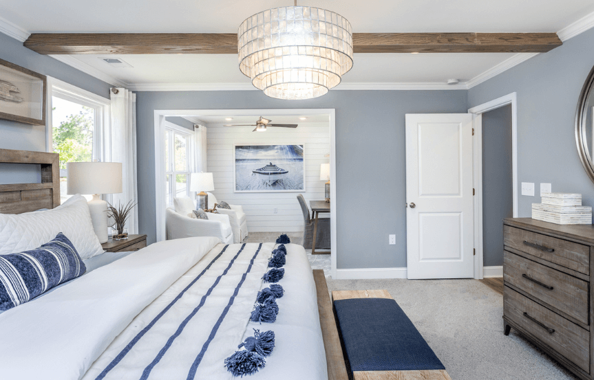 Continental primary bedroom