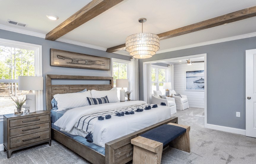 Continental primary bedroom