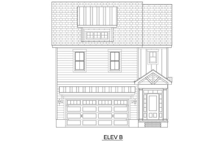 bluffs model elevation b
