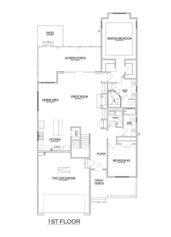 Cherry - 728 Trisail Terrace - Floor Plan - Second Floor