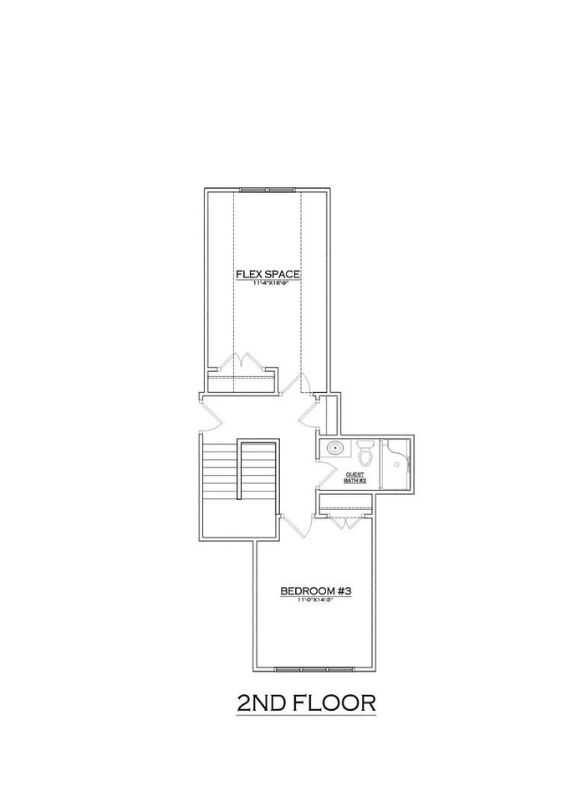 Cherry - 728 Trisail Terrace - Floor Plan - First Floor