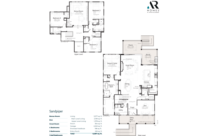 sandpiper floorplan