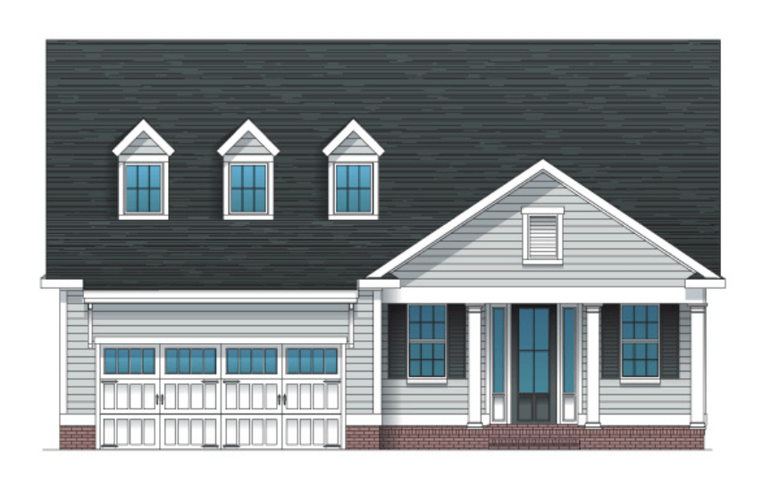 Rocky Colonial elevation