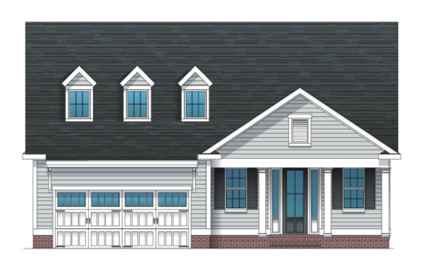 Rocky Colonial elevation