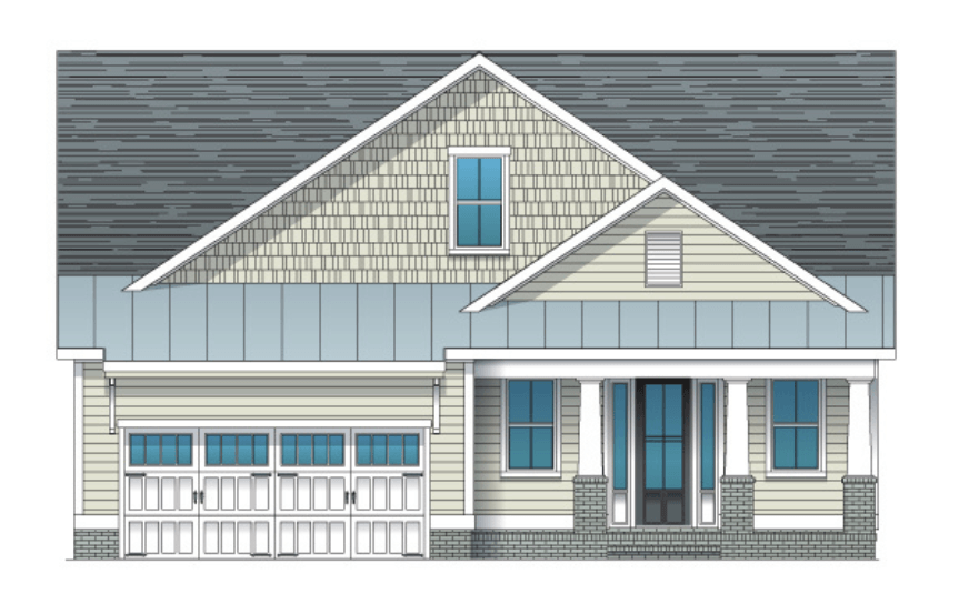 Rocky Craftsman elevation