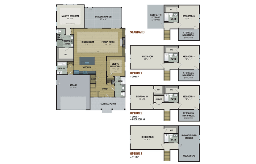 Rocky floorplan