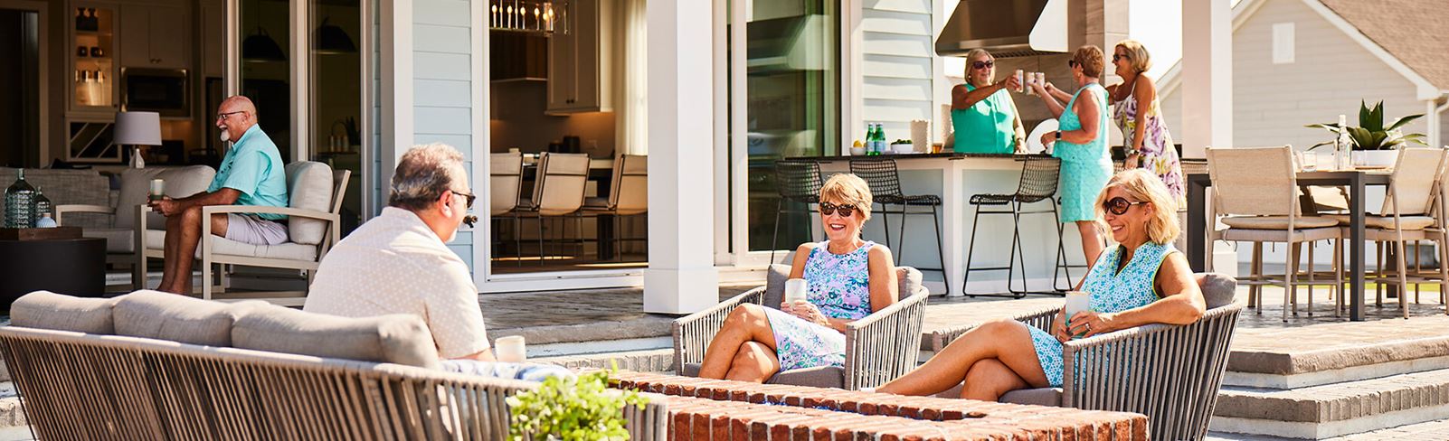 Active adult lifestyle in Riverlights community in Wilmington, NC