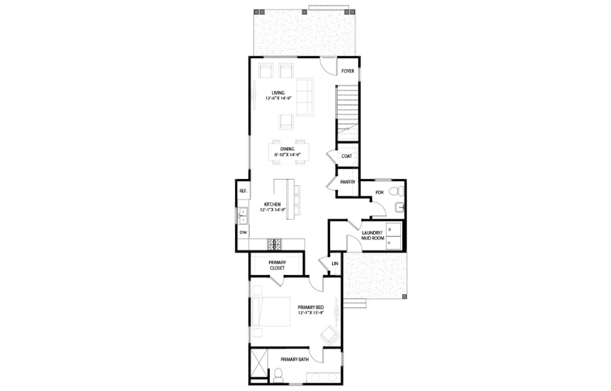 Hyde Floorplan 1st floor