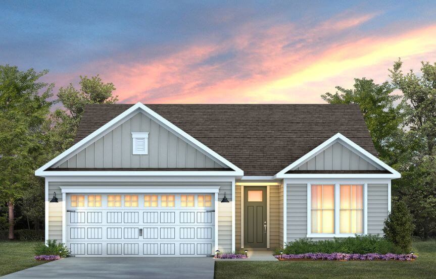 The Haven by Pulte at Riverlights, Mystique floor plan exterior