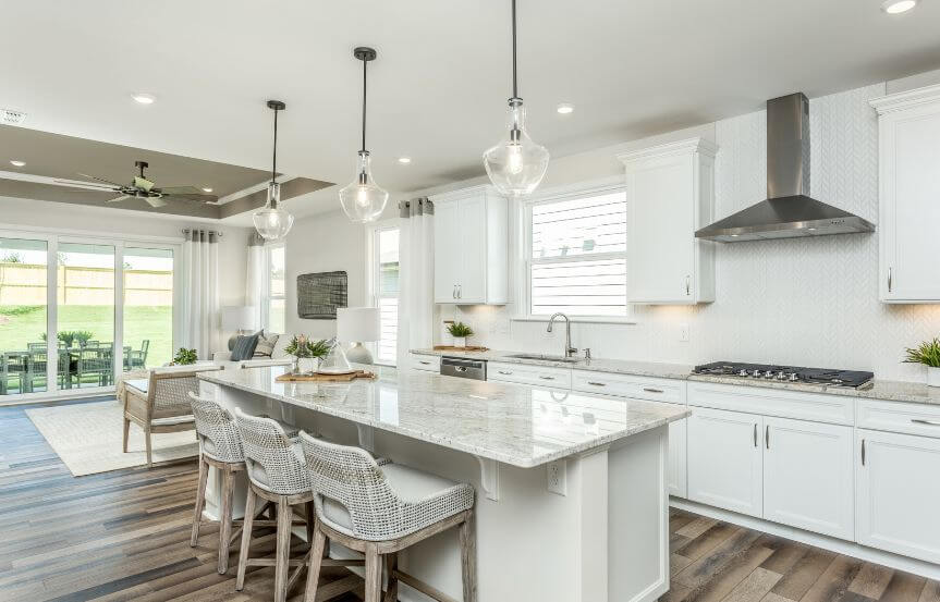 The Haven by Pulte at Riverlights, Mainstay floor plan kitchen island