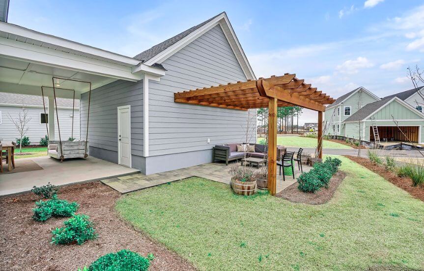 New Leaf Gates Model back porch