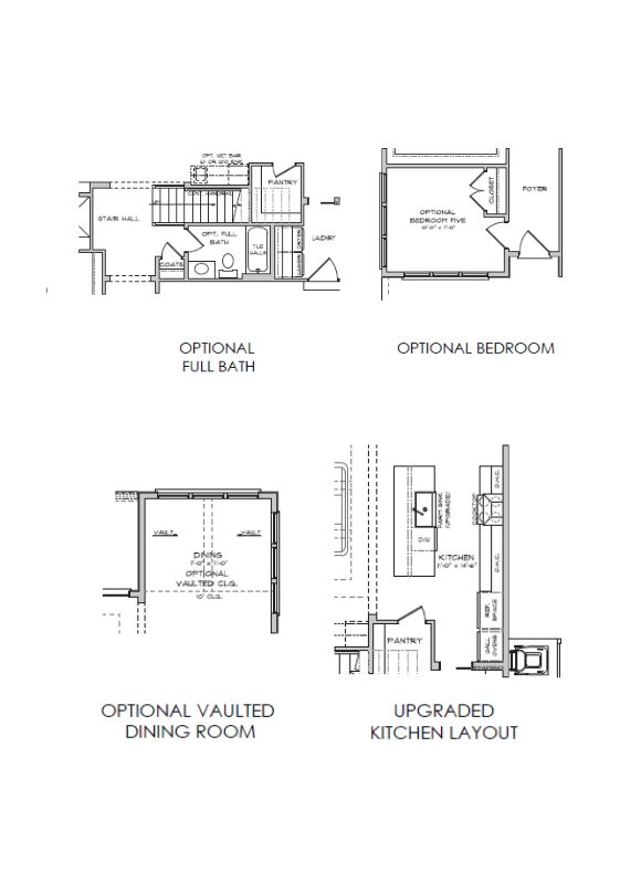 Harrington Homes Riverside Model Upgrades