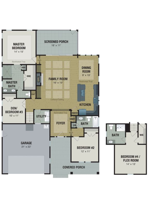 Kindle II Floor Plan