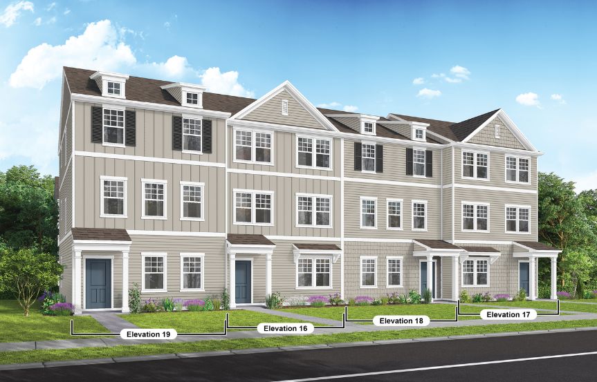 Norway plan by Pulte in Riverlights in Wilmington, NC